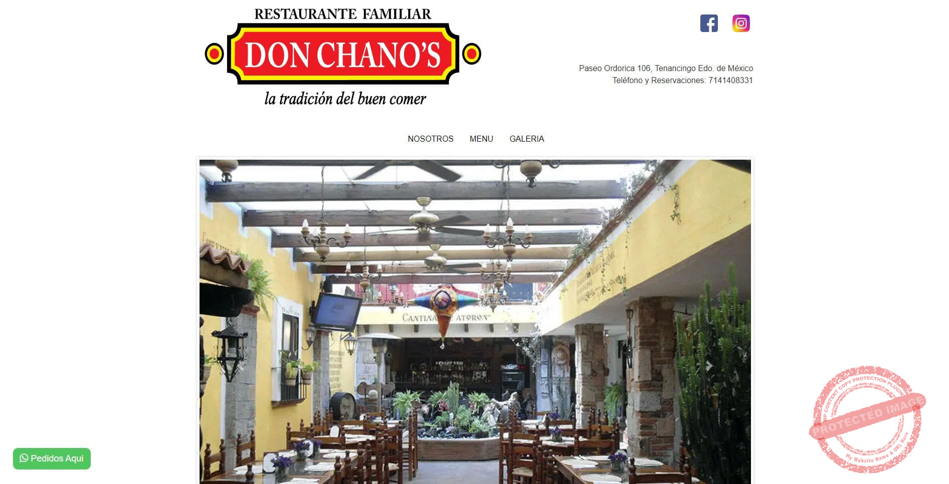 restaurante don chanos